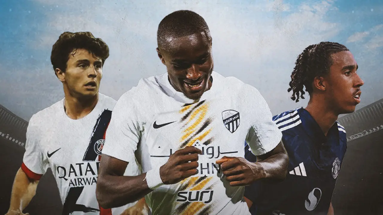 Ilustrasi - Joao Neves, Moussa Diaby, Leny Yoro