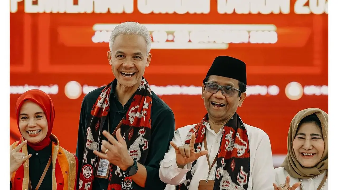 Ganjar Pranowo dan Mahfud MD. (Foto: Dok. Instagram @ganjar_pranowo)