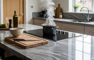 Meja Dapur Granit vs Marmer, Mana yang Lebih Tahan Lama?
