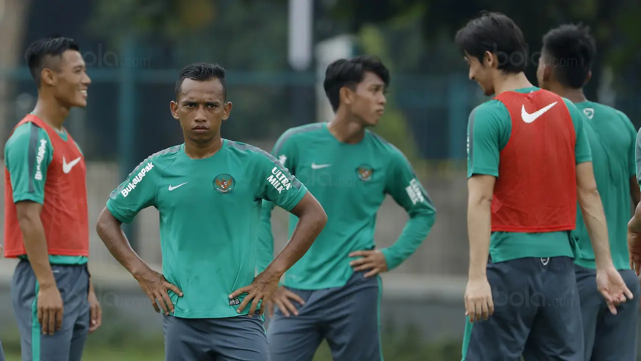 Latihan Timnas Indonesia