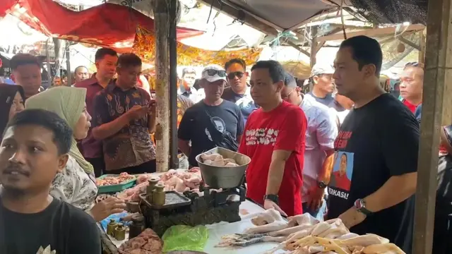 Patahkan Isu Pemilih Terbelah di Pilgub Jateng, Hendi Blusukan bareng Aaf di Pekalongan