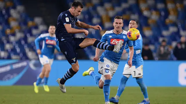 Taklukkan Lazio, Napoli Sukses Amankan Tiket Semifinal Coppa Italia