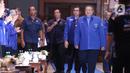 Ketum Partai Demokrat Susilo Bambang Yudhoyono tiba menghadiri Kongres ke V Partai Demokrat di JCC, Jakarta, Minggu (15/3/2020). SBY akan digantikan Agus Harimurti Yudhoyono (AHY) yang telah mendapatkan dukungan 93 persen dari pemegang hak suara Demokrat. (Liputan6.com/Angga Yuniar)