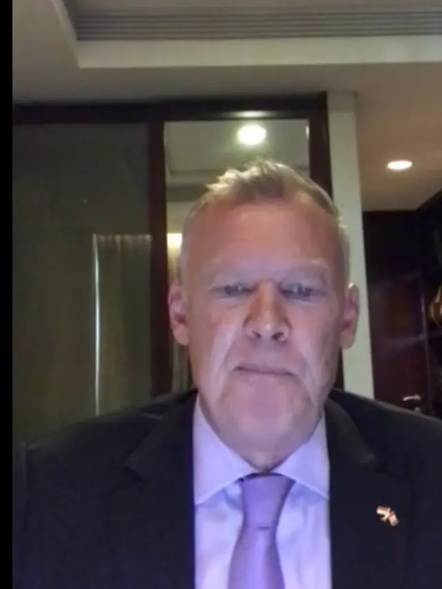 Richard Le Bars, Kuasa Usaha, Kedutaan Besar Kanada untuk Indonesia dan Timor-Leste. (Video Screen Grab)