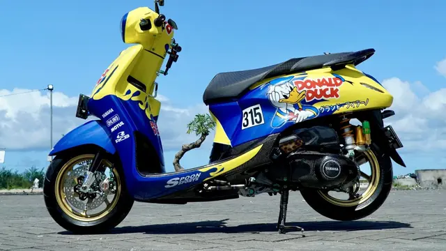 Tampilan Modifikasi Donald Duck Sport