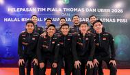 Tim Piala Thomas Indonesia. (foto: PBSI) .