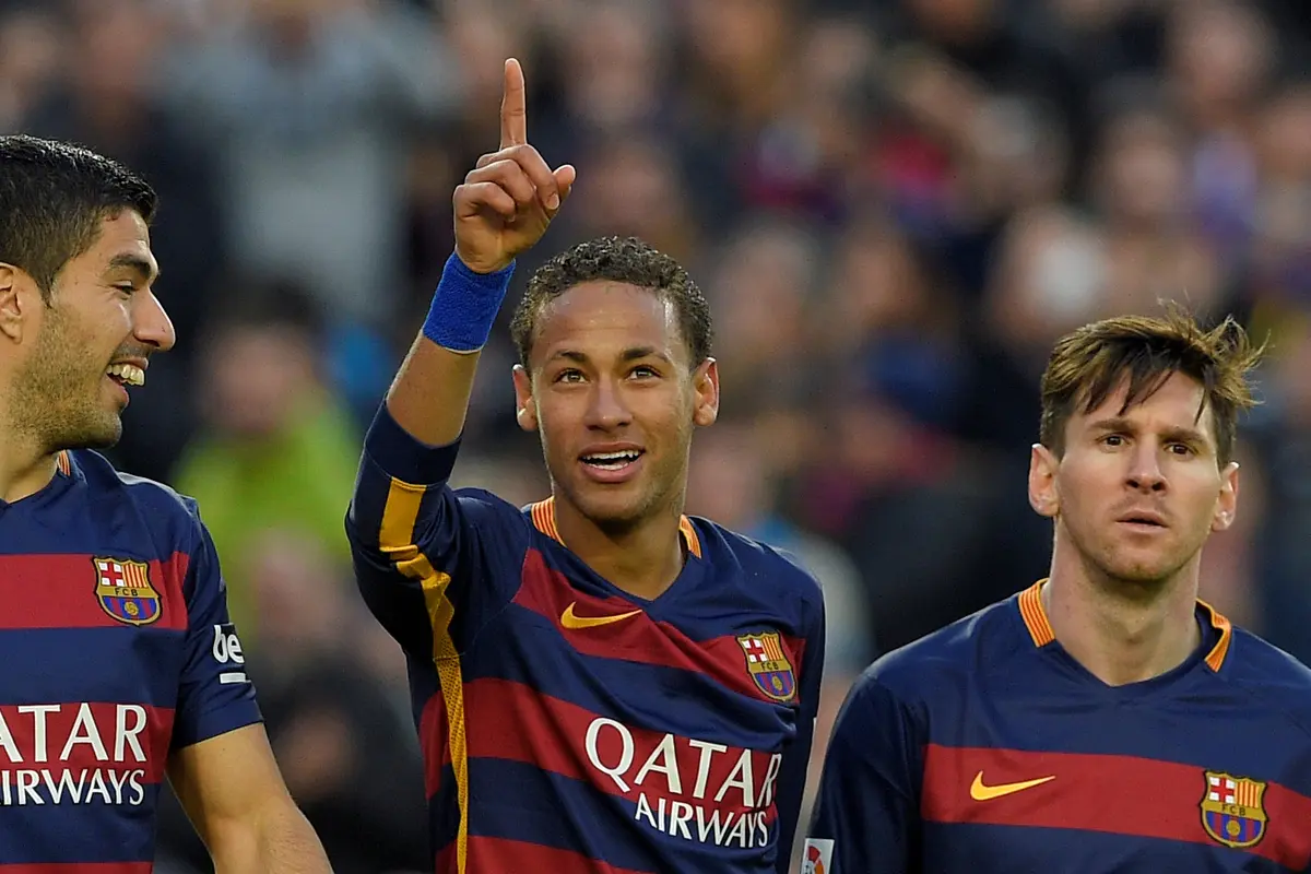 Luis Suarez, Neymar, Lionel Messi