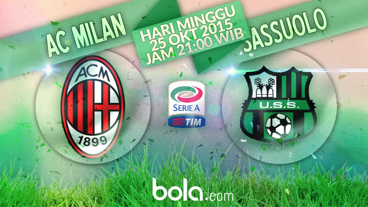 AC Milan vs Sassuolo (Bola.com/Samsul Hadi)