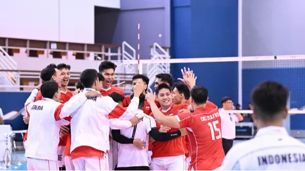 Saksikan Live Streaming Timnas Voli Indonesia Vs Pakistan di Perempat Final AVC Nations Cup 2025
