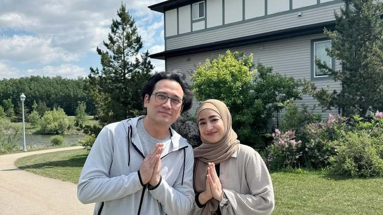 Potret Perayaan Idul Adha di Kanada Ala Cindy Fatikasari dan Tengku Firmansyah, Malah Olahraga dan Makan Martabak