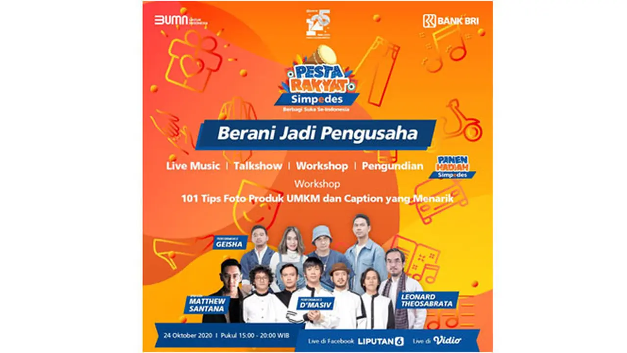 Tak Cuma Hiburan, UMKM Siap Raih Kesuksesan Lewat Pesta Rakyat Simpedes Episode 5