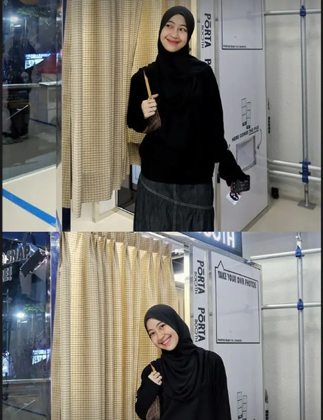 6 Potret Adiba Khanza dan Egy Maulana rayakan anniversary ke-1 dengan photobox, simple tapi romantis