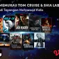 Vidio semakin banyak menghadirkan film Hollywood terpopuler ke dalam platform mereka. (Dok. Vidio)