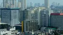 Penampakan gedung bertingkat di kawasan Jakarta Pusat, Jumat (15/5/2015).  Perlambatan ekonomi Indonesia di triwulan I tahun 2015 sebesar 4,7 persen dinilai para pengamat ekonomi sangat mengkhawatirkan. (Liputan6.com/Faizal Fanani)