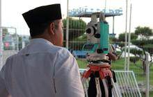 Memantau hilal 1 Syawal 1436 H di Tanjung Kodok