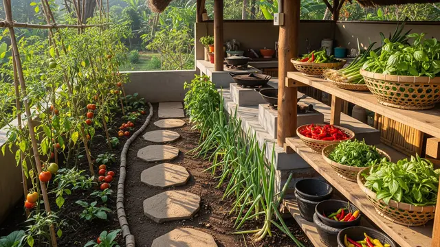 Inspirasi Dapur Terbuka untuk Slow Living di Kampung