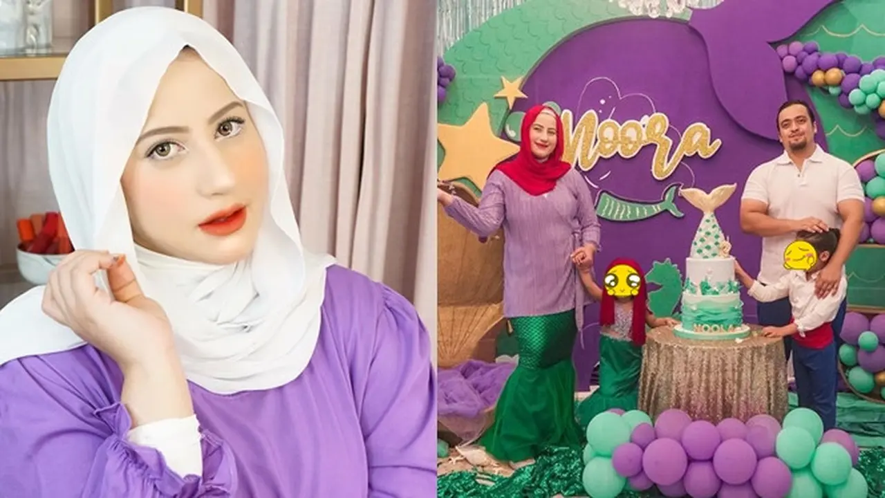 6 Potret Tasyi Athasyia bareng Suami dan Anak, Kompak Pakai Busana Bertema Unik