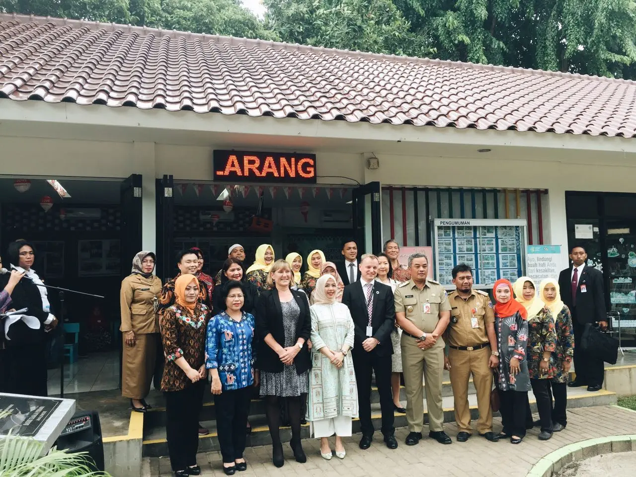 Nyonya Solrun juga mengatakan, melalui program LEGO ini, pemerintah Denmark berharap dapat berkontribusi untuk pertumbuhan anak-anak (Liputan6.com/Teddy Tri Setio Berty)