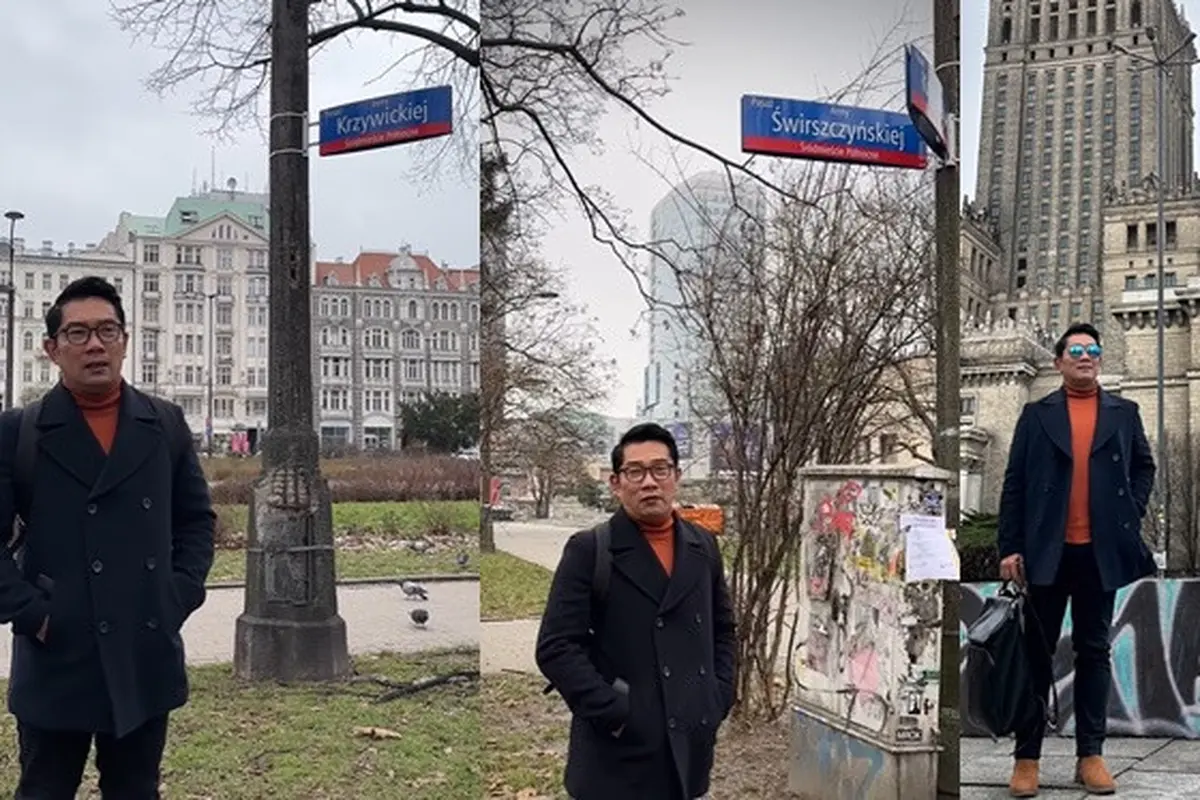 Ridwan Kamil Liburan ke Negeri yang Tulisannya Lebih Banyak Konsonan daripada Vokal, di Mana Itu?
