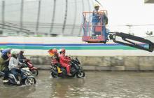 Potensi Banjir Rob 5-9 April 2026, BPBD Imbau 11 Kelurahan di Pesisir Jakarta Waspada