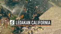 Ledakan gas terjadi pada sebuah rumah di Murrieta, California. Korban ledakan merupakan kru perusahaan gas.
