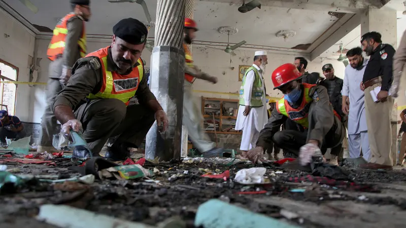 Ledakan Guncang Madrasah di Pakistan