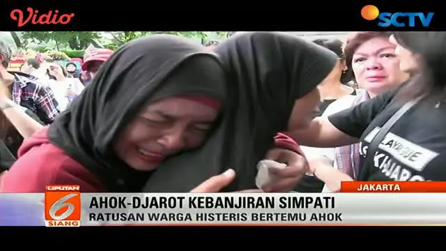 Ahok - Djarot Kebanjiran Simpati