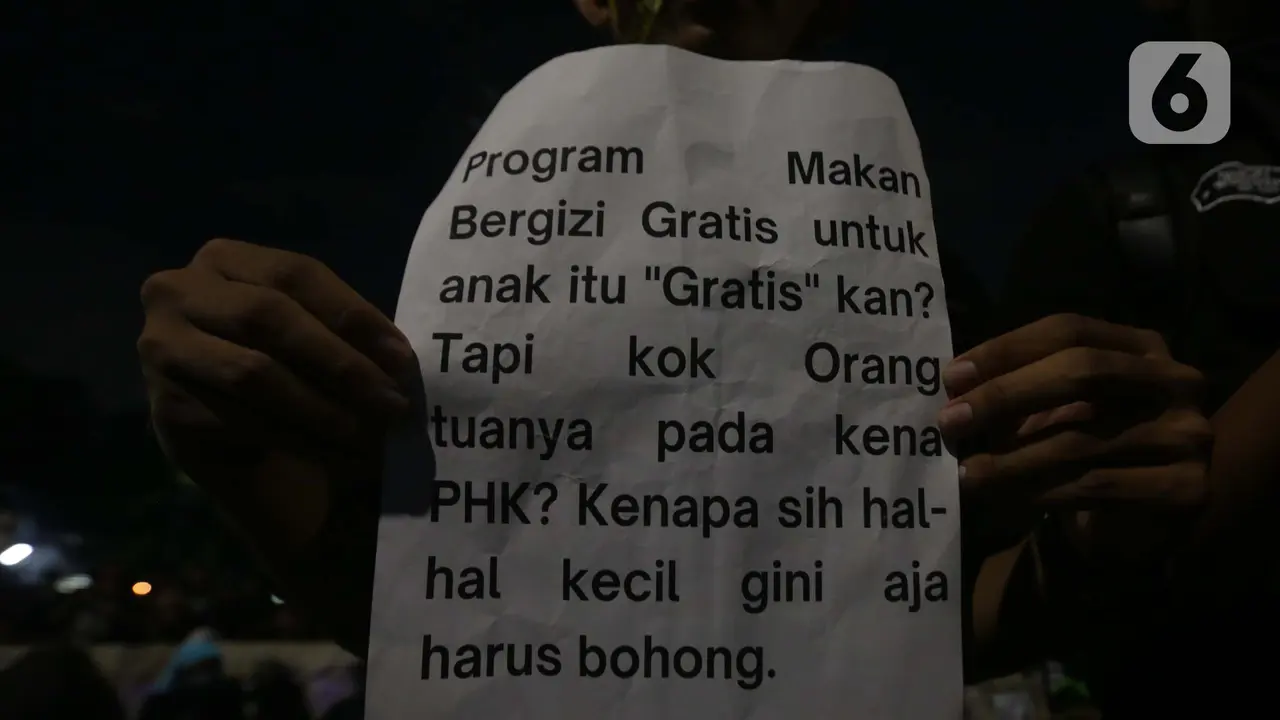 Unjuk Rasa Indonesia Gelap Koalisi Masyarakat Sipil