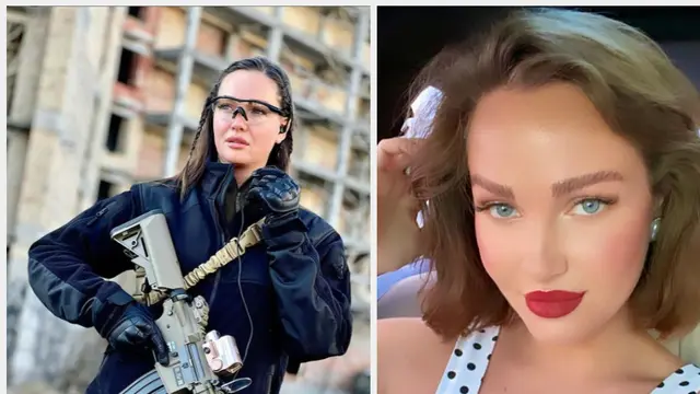 Miss Ukraina Anastasiia Lenna ikut melawan invasi Rusia.