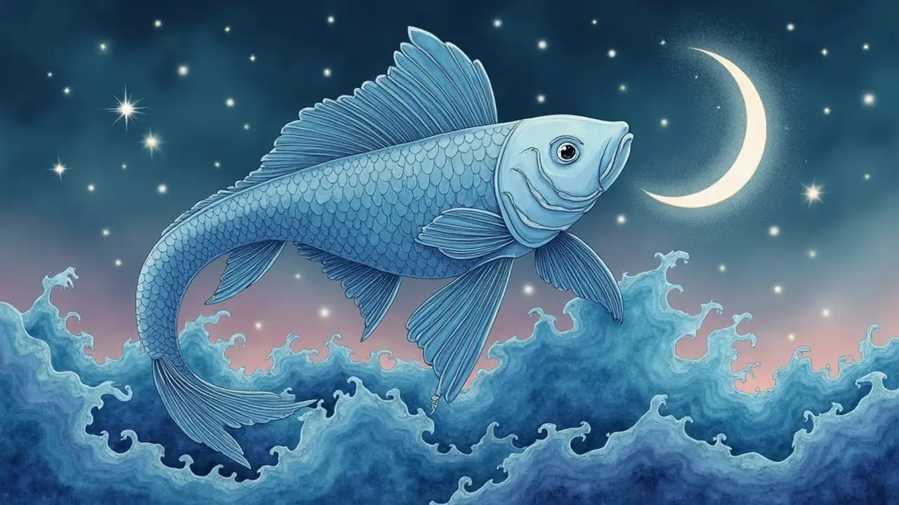 logo zodiak pisces