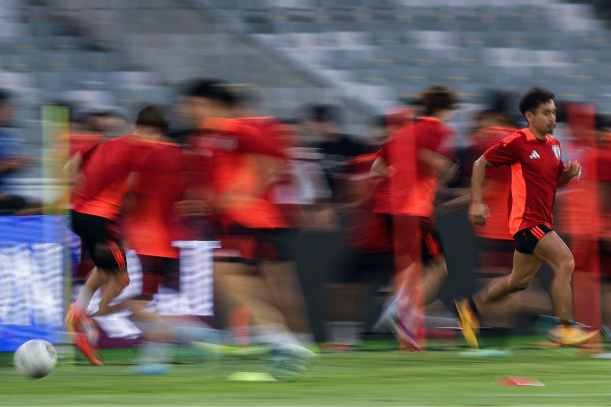 Timnas Jepang jajal rumput Stadion GBK