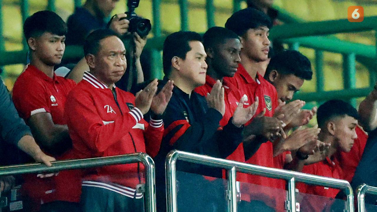 Foto: Wajah Lesu Pemain Timnas Indonesia U-20 Sebelum Ketua PSSI Bertemu Presiden FIFA Bahas Piala Dunia
