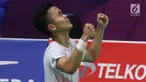 Lin Dan gagal melaju ke babak kedua China Open 2018 setelah takluk dari tunggal putra Indonesia, Anthony Sinisuka Ginting, 24-22, 5-21, 19-21, Selasa (18/9/2018).