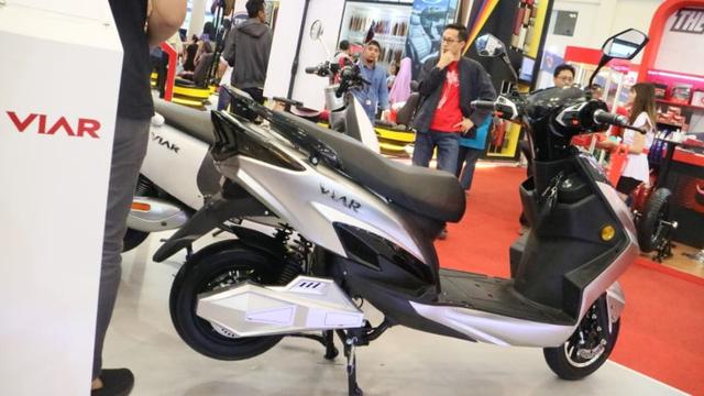 Tampang Baru Motor  Listrik  Viar  Pulse  2019 Ini 