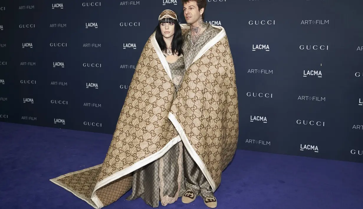 Billie Eilish dan Jesse Rutherford menghadiri LACMA Art+Film Gala, 5 November 2022. (Foto: AP Photo/Allison Dinner)