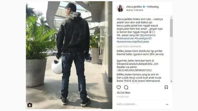 Chicco Jerikho dan Putri Marino