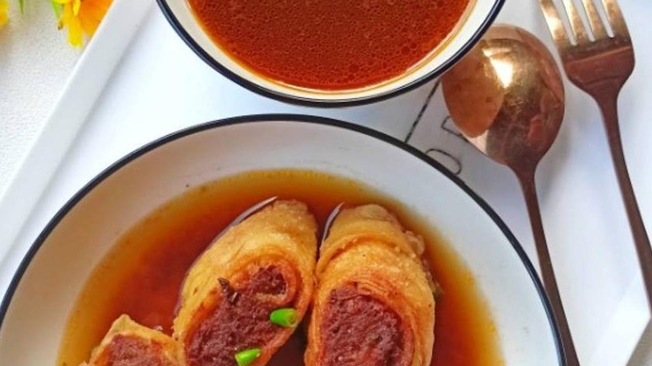 Resep Gohyong Ayam Udang