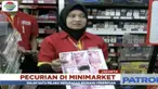 Mencuri barang-barang di minimarket di Cipinang Muara, Jakarta Timur, seorang lelaki dan perempuan babak belur dihakimi warga.