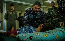 FOTO: Kondisi Pasien Anak Korban Bencana Sumatra Pascaoperasi di KRI dr Soeharso