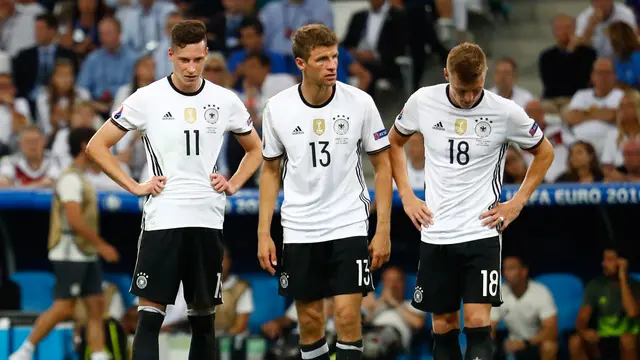 20160708- Reaksi Pemain Jerman Usai Dikalahkan Prancis -Reuters