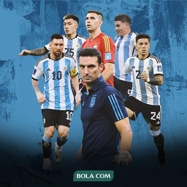 Ilustrasi - Timnas Argentina