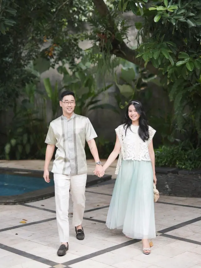 Adu Kompak Pasangan Selebriti Tanah Air dalam Busana Lebaran, Ada Vidi-Sheila Dara hingga Rizky Febian-Mahalini
