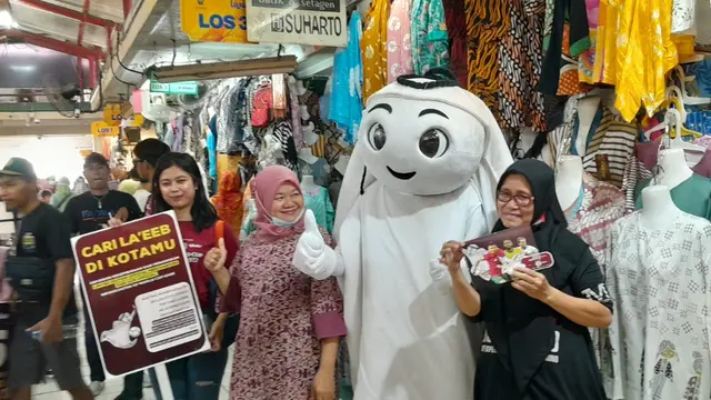 La'eeb menyapa warga Medan