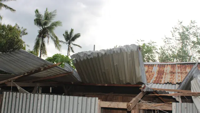 3 Hari Diterjang Angin Kencang, Puluhan Rumah Warga Flores Rusak