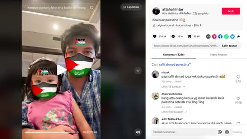 Centang Biru TikTok Atta Halilintar Hilang, Warganet Duga Karena Unggahan  Videonya bersama Ameena - ShowBiz Liputan6.com