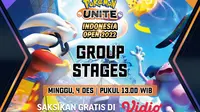 Link Live Streaming Group Stage Pokemon United Indonesia Open 2022 di Vidio, Minggu 4 Desember