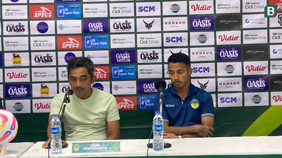 Seto Nurdiyantoro Tetap Puas Meski PSIM Yogyakarta Bermain Imbang Kontra Persijap