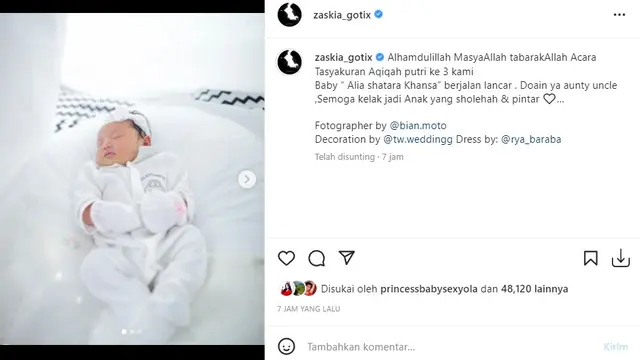 Zaskia Gotik (Foto: Instagram/@zaskia_gotix)