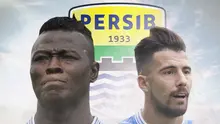 Persib Bandung - Ezechiel N'Douassel dan Jonathan Bauman (Bola.com/Adreanus Titus)