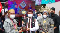 Gaungkan Kopi dan Kue Taripang saat Hari Jadi Kota Makassar, Danny-Fatma Raih Penghargaan